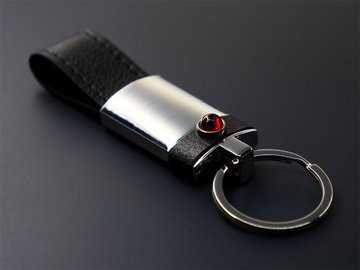 Porte clefs avec pierre d'Ambre